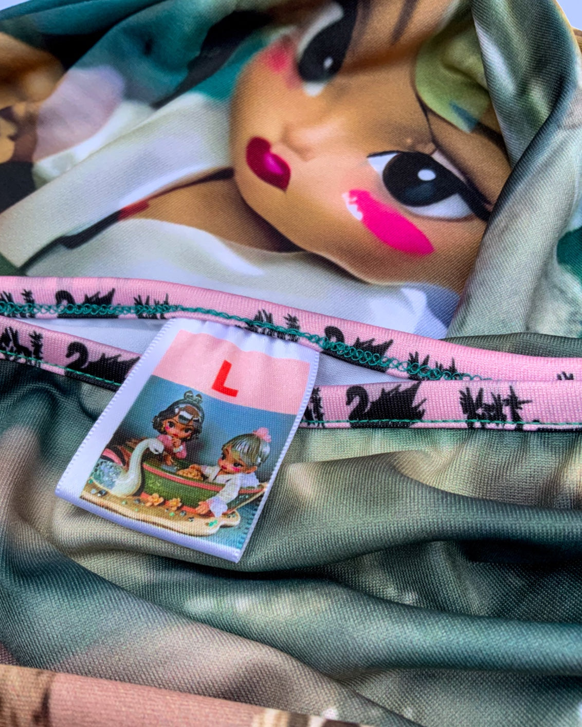 Maxi-falda sirena 🧜🏻‍♀️ ❣️Amor bajo el mar ❣️🌊 de la colección 💎🐚Lágrimas de porcelana🐚🌊