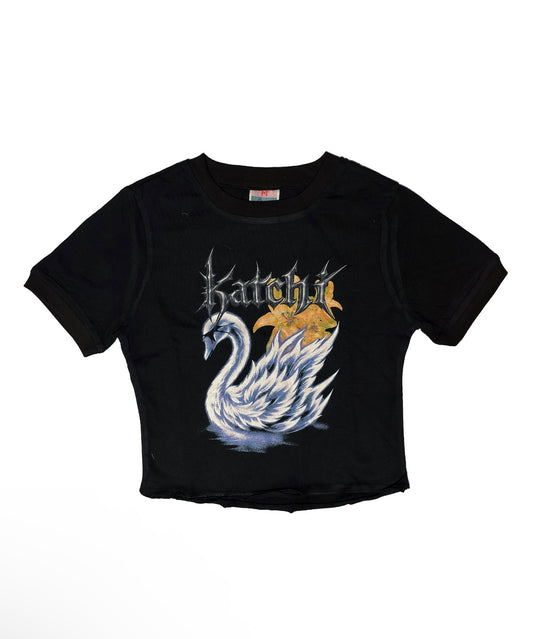 Baby tee Cisne Romance