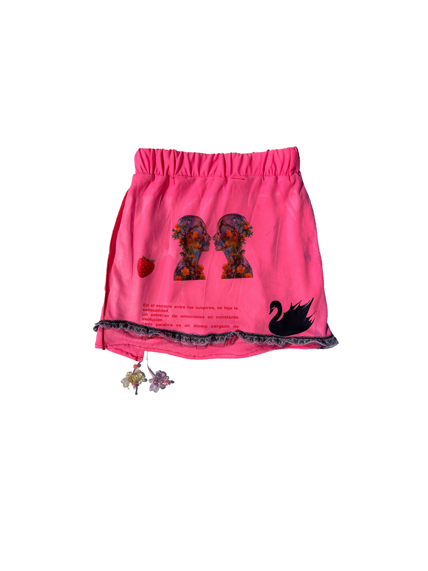 Mini skirt rosa florecente 💕🌸🦋