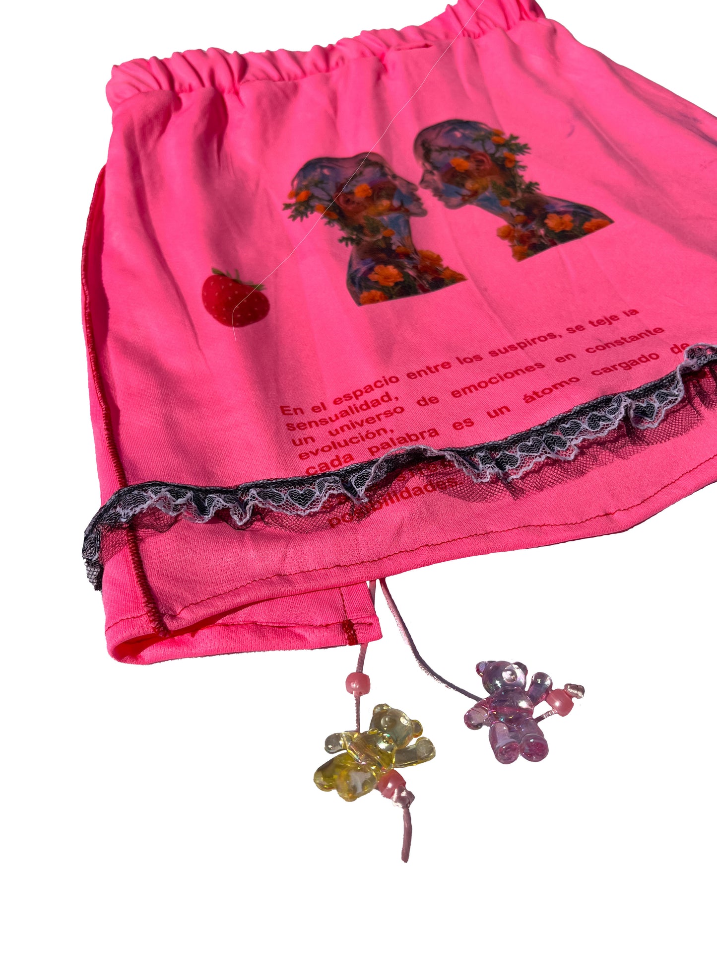 Mini skirt rosa florecente 💕🌸🦋